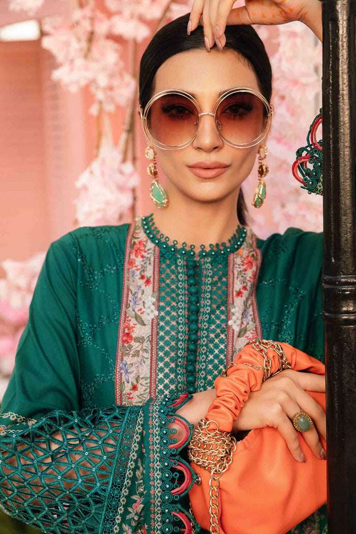 Printed Lawn Shirt - Yellow Blossom