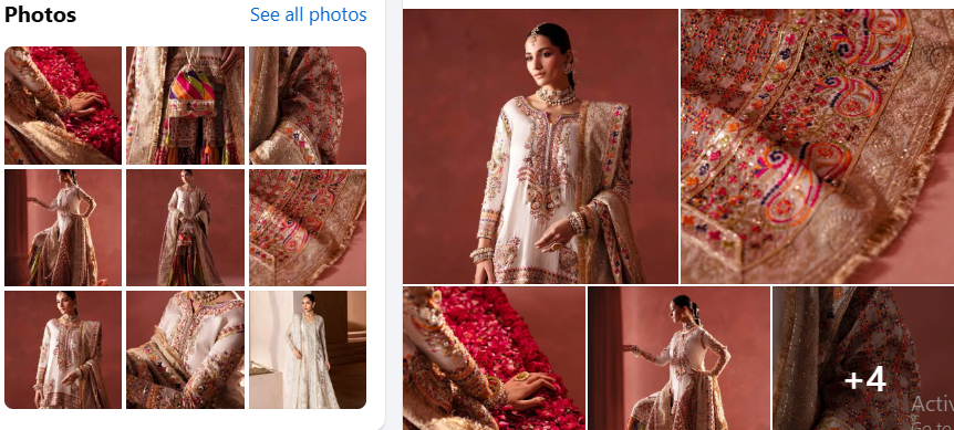 Facebook page Screenshot